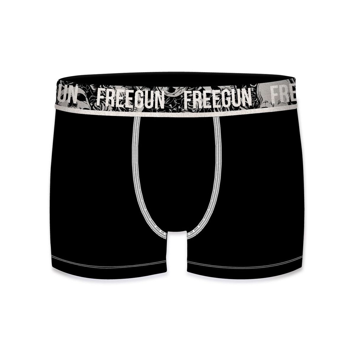 FREEGUN Lot de 4 Boxers garçon en coton