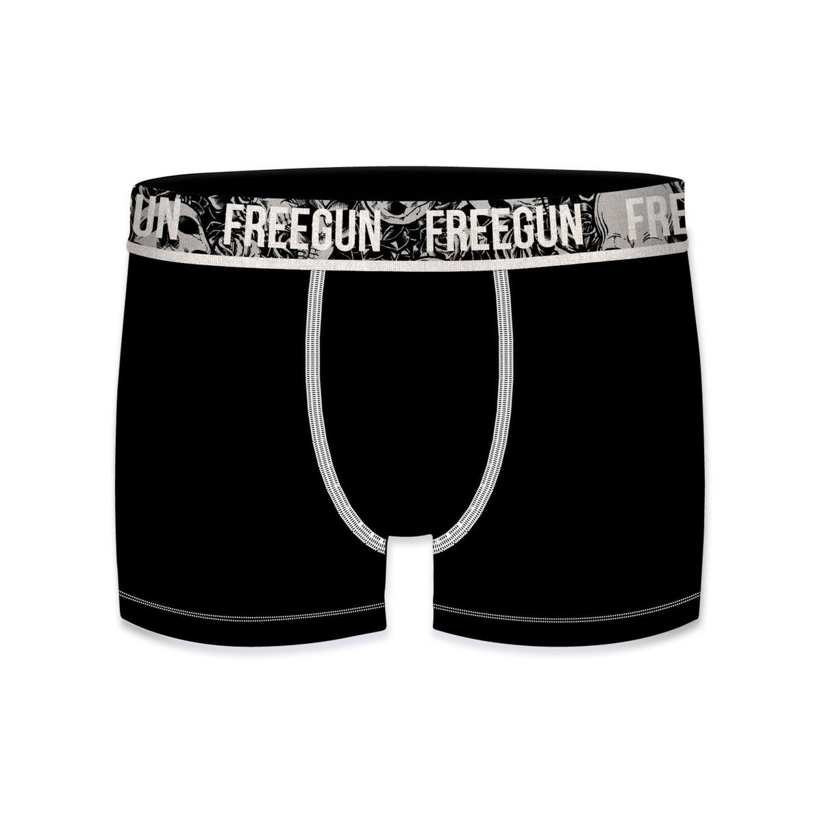 FREEGUN Lot de 4 Boxers garçon en coton