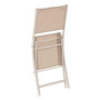 Voir la diapositive 3 : TOILINUX Lot de 4 Chaises de jardin pliables Modula