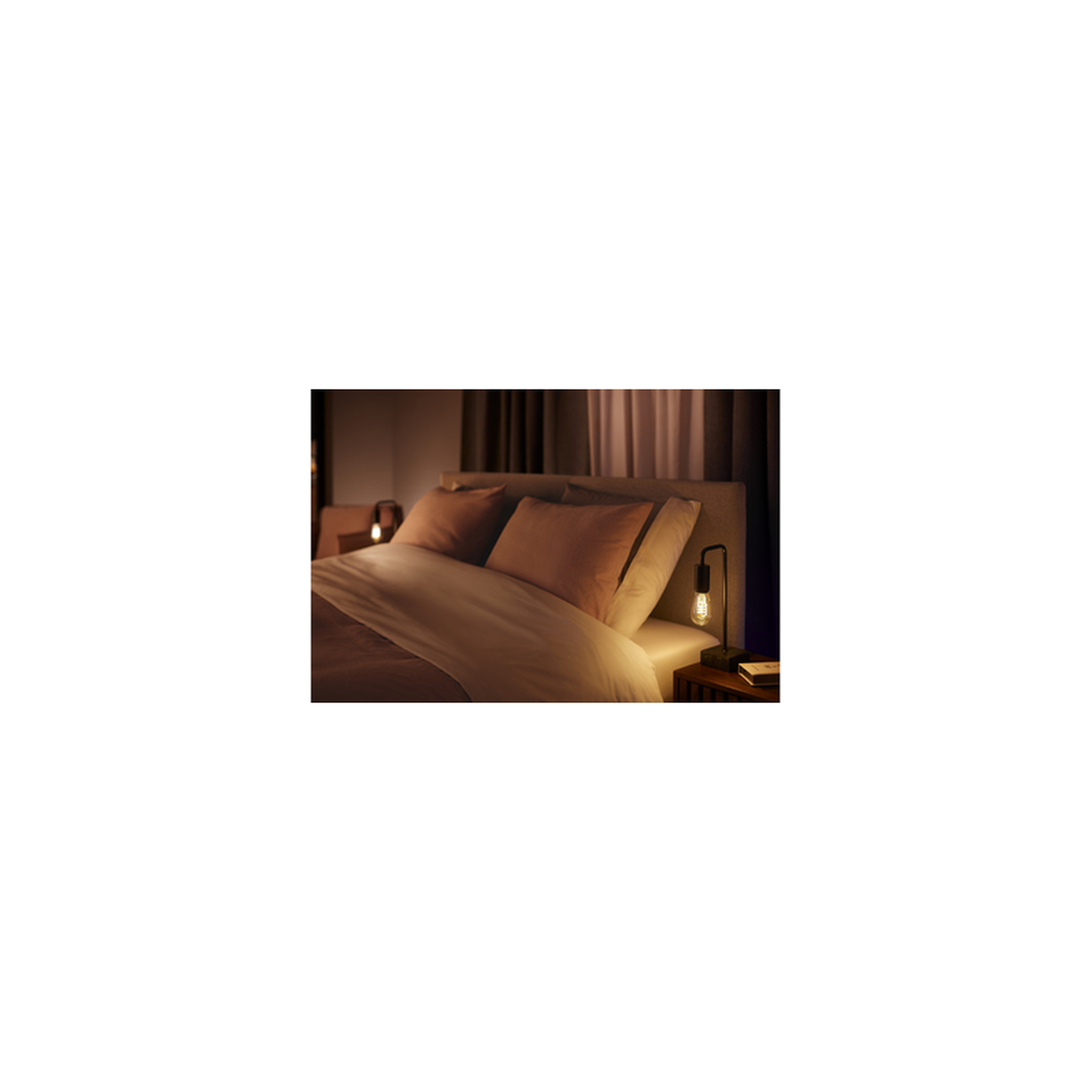 Voir la diapositive 6 : PHILIPS HUE Ampoules connectées Philips Hue ampoule White Ambiance 7W Edison Giant Filament E27x1