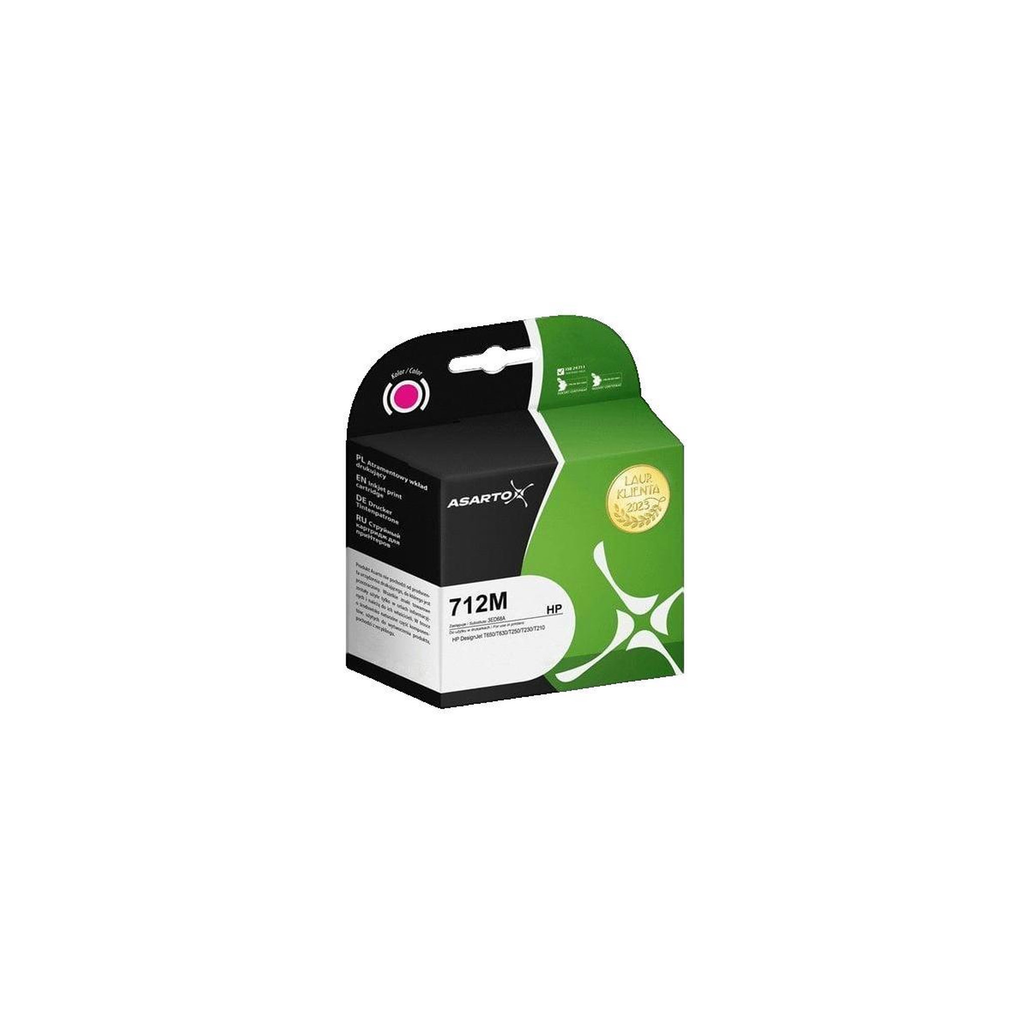 HP Cartouche d'encre Asarto HP 712C Magenta