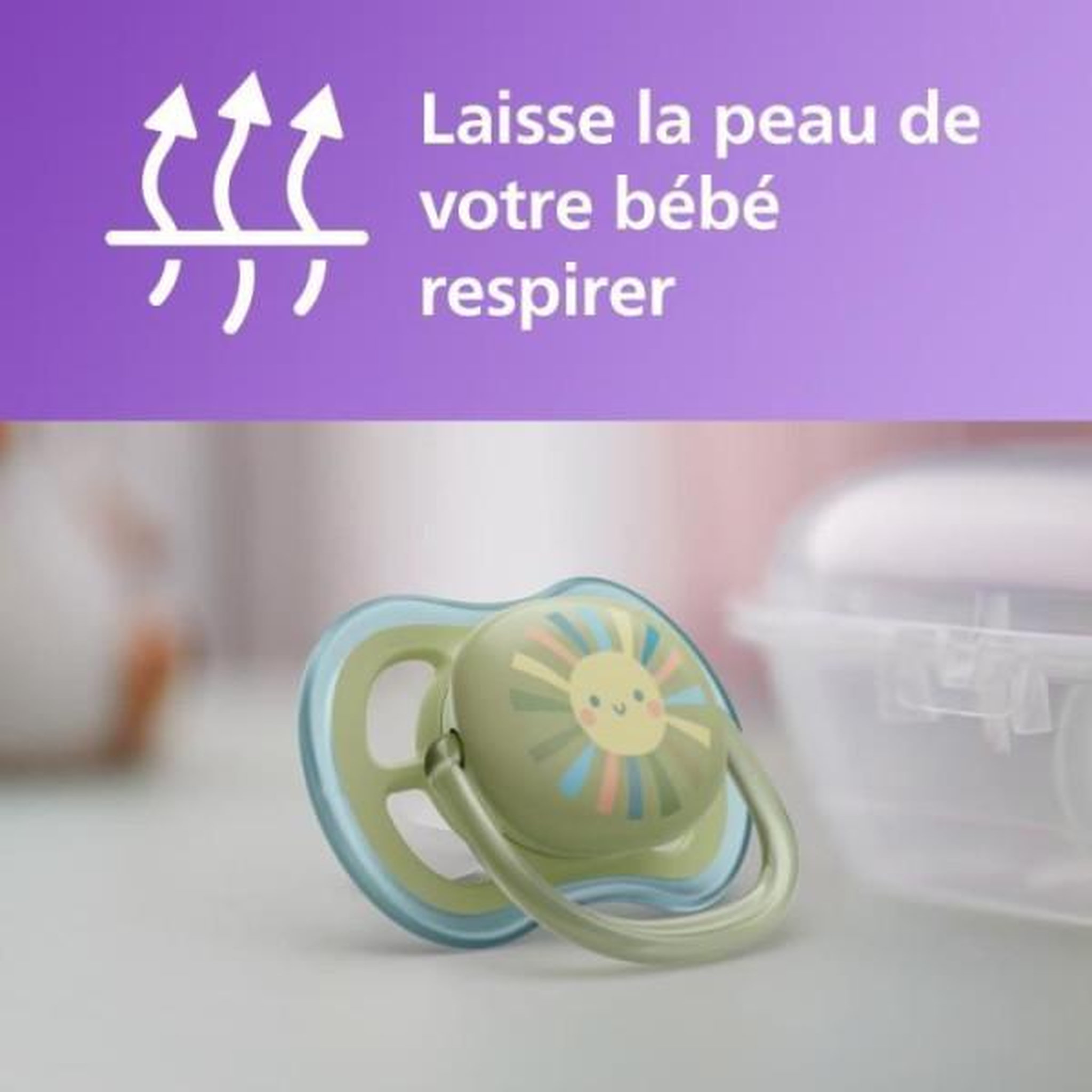 Voir la diapositive 4 : PHILIPS AVENT Coffret découverte - philips avent - natural 3.0 - biberon 125ml + sucette ultra air 0-6m