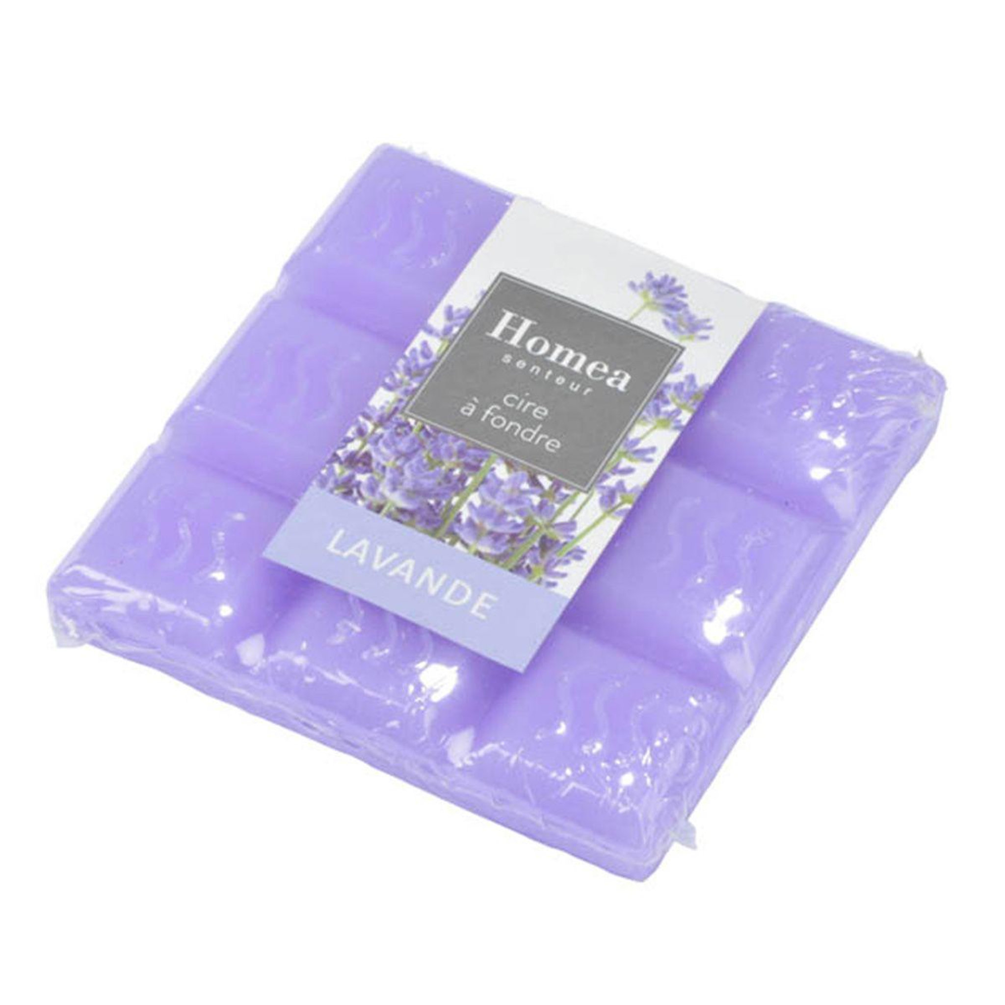 HOMEA Cire parfumée à brûler  essentiel ii  7cm lavande