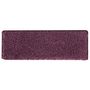 Voir la diapositive 4 : VIDAXL Tapis d'escalier 30 pcs 65x21x4 cm violet fonce