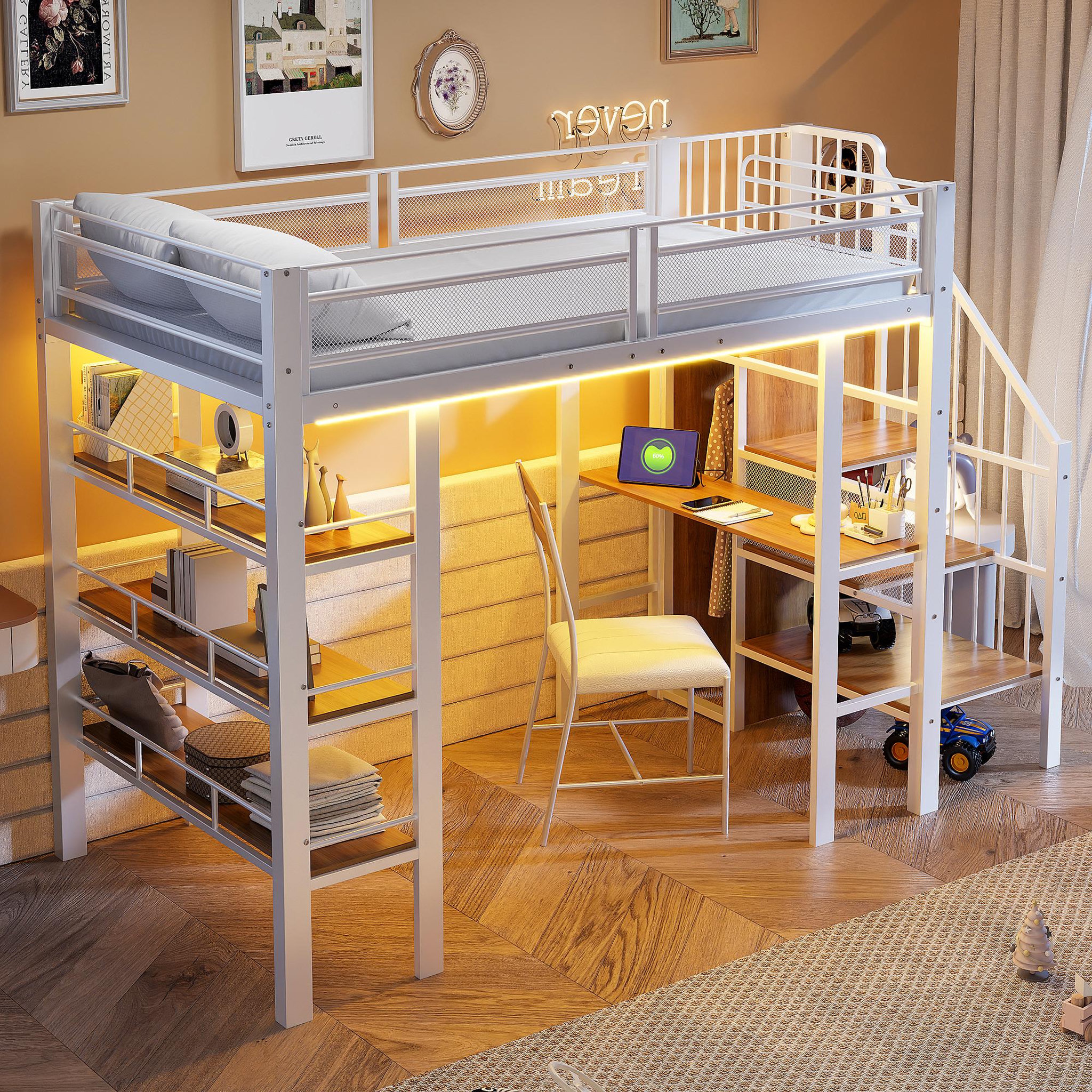 Voir la diapositive 5 : MERAX Lit mezzanine