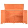 Voir la diapositive 2 : VIDAXL Abri de stockage de jardin 128x42x91 cm Bois