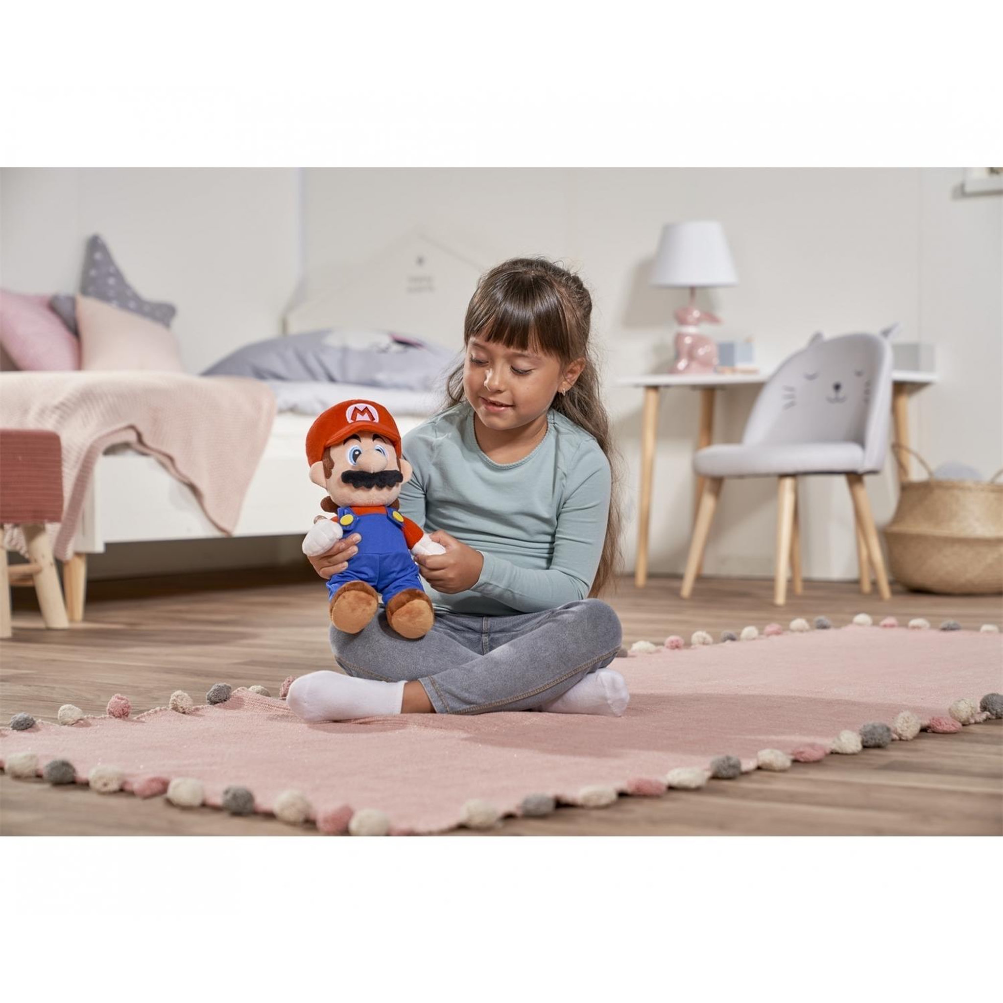 Voir la diapositive 2 : SIMBA . DICKIE . GROUP Super Mario Peluche 30 cm
