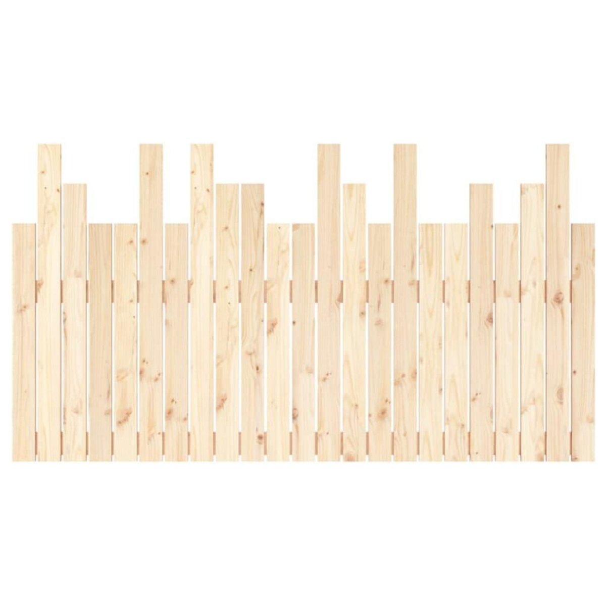 VIDAXL Tete de lit murale 146,5x3x80 cm Bois massif de pin