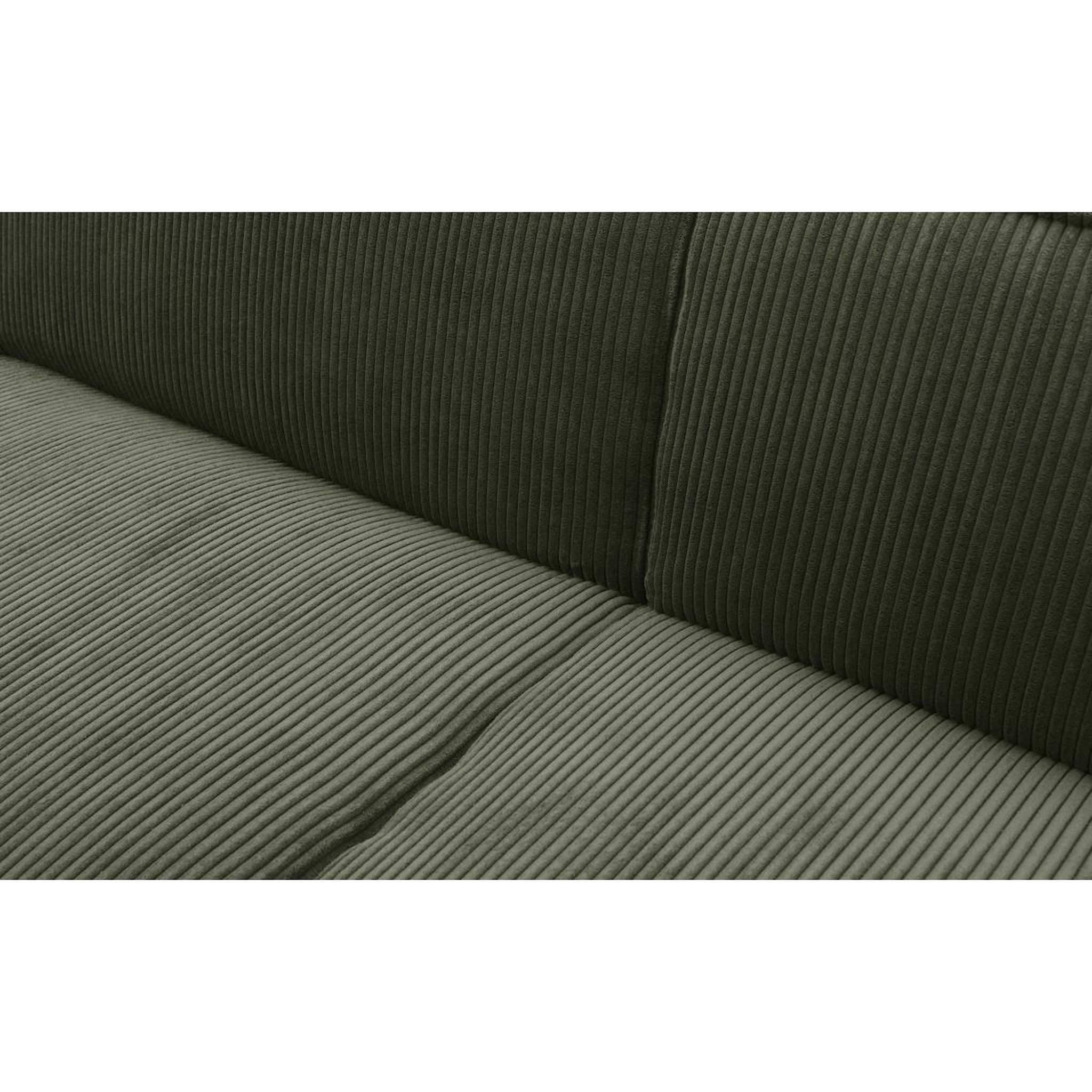 Voir la diapositive 4 : Paris Prix Canapé convertible 3 places velours  dudley  230cm vert