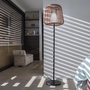 Voir la diapositive 6 : Lumisky Lampadaire ext filaire BOHEME TALL Bois Poly rotin H150CM