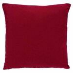 ATMOSPHERA Coussin Déhoussable  Jovi  38x38cm Rouge