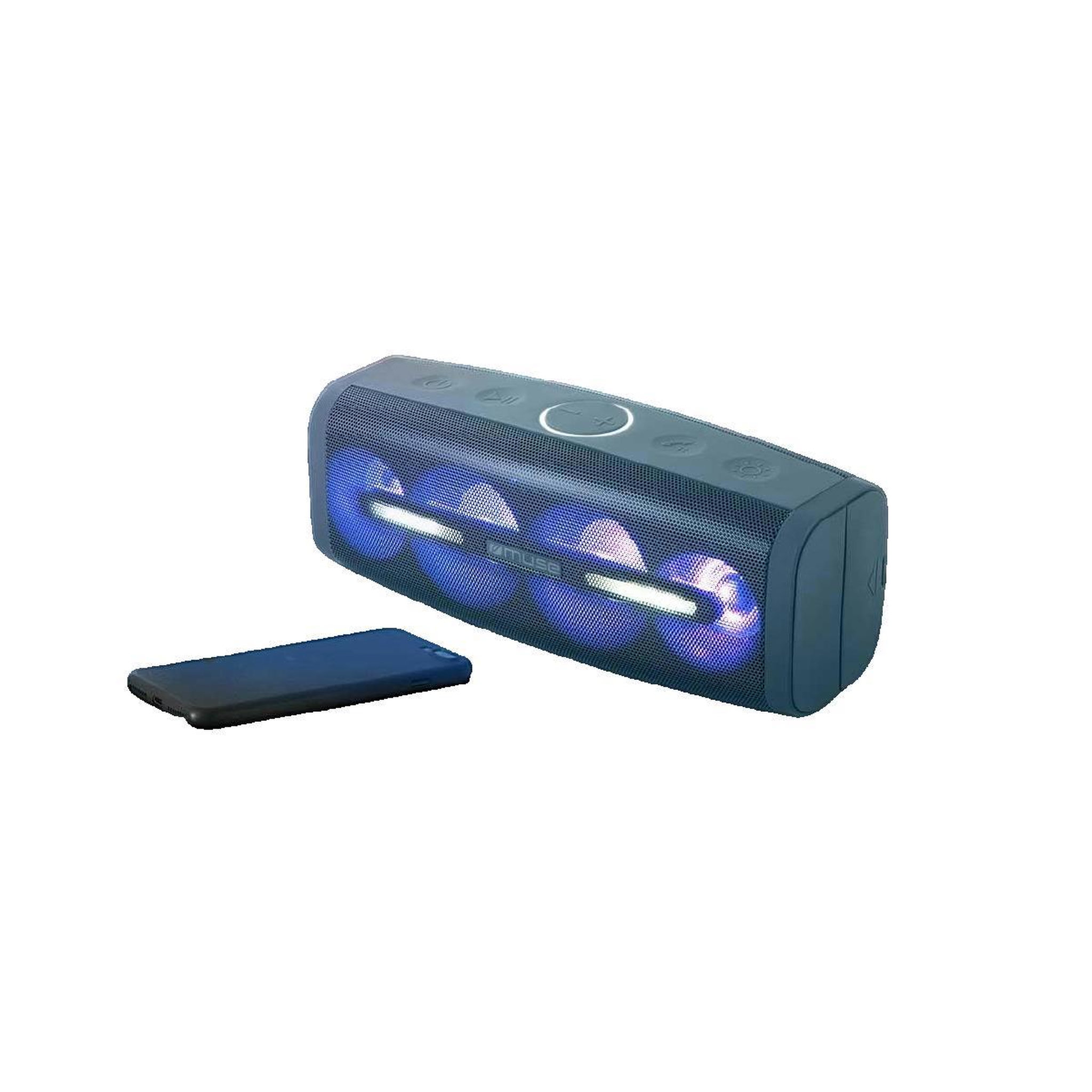Voir la diapositive 3 : Muse Enceinte portable Bluetooth Muse M-830DJ 50W IPX4