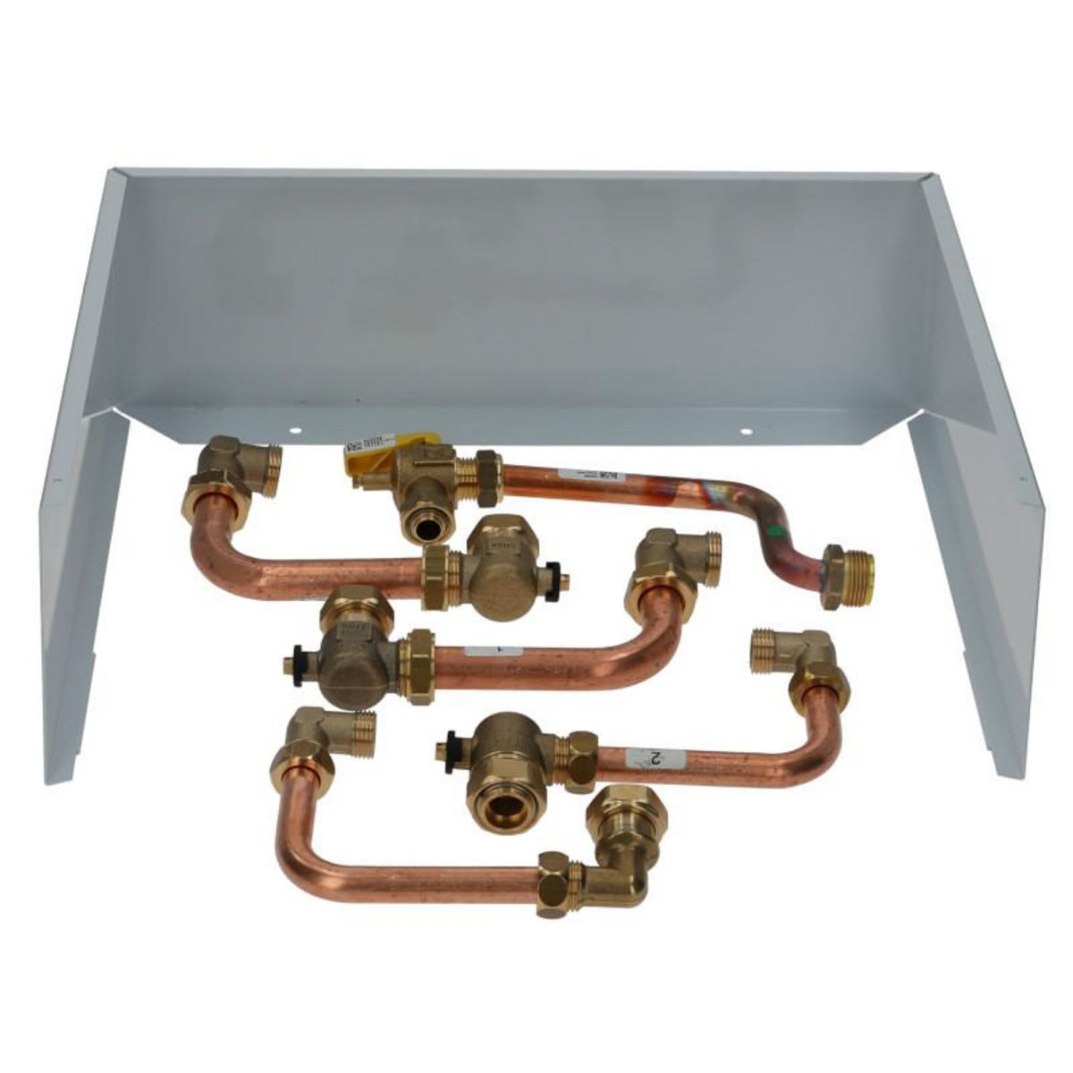 Saunier Duval Kit tubulure express avec cache SAD SAD SAUNIER DUVAL 0010025501