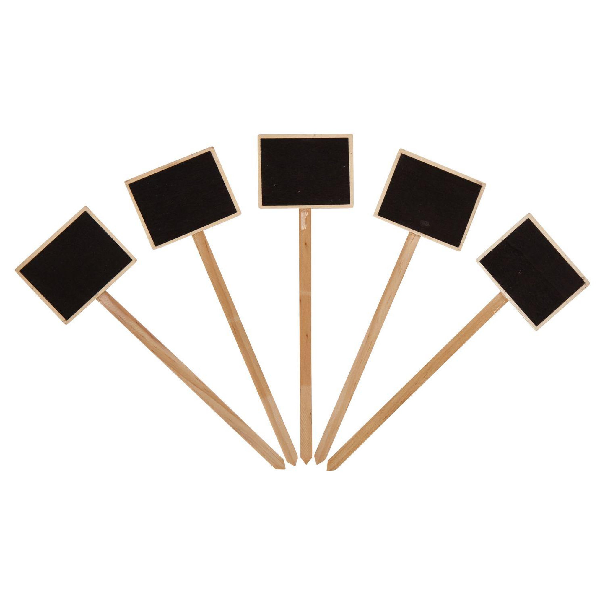 Voir la diapositive 2 : GARDENSTAR Etiquette en bois pour le jardinage