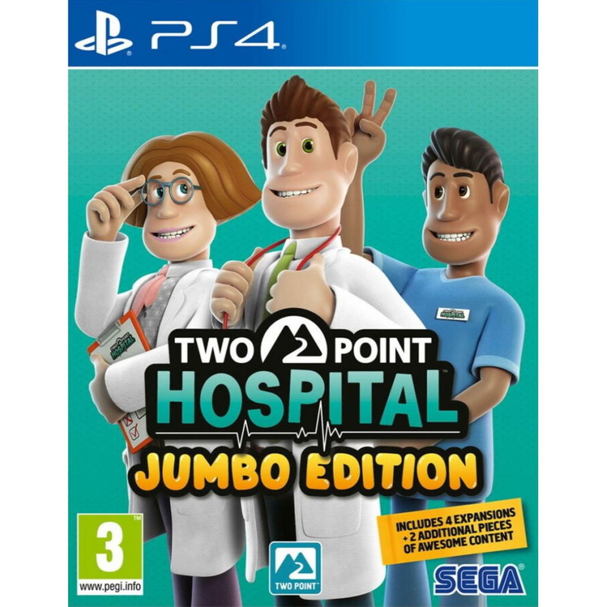 Two Point Hospital Jumbo Edition PS4