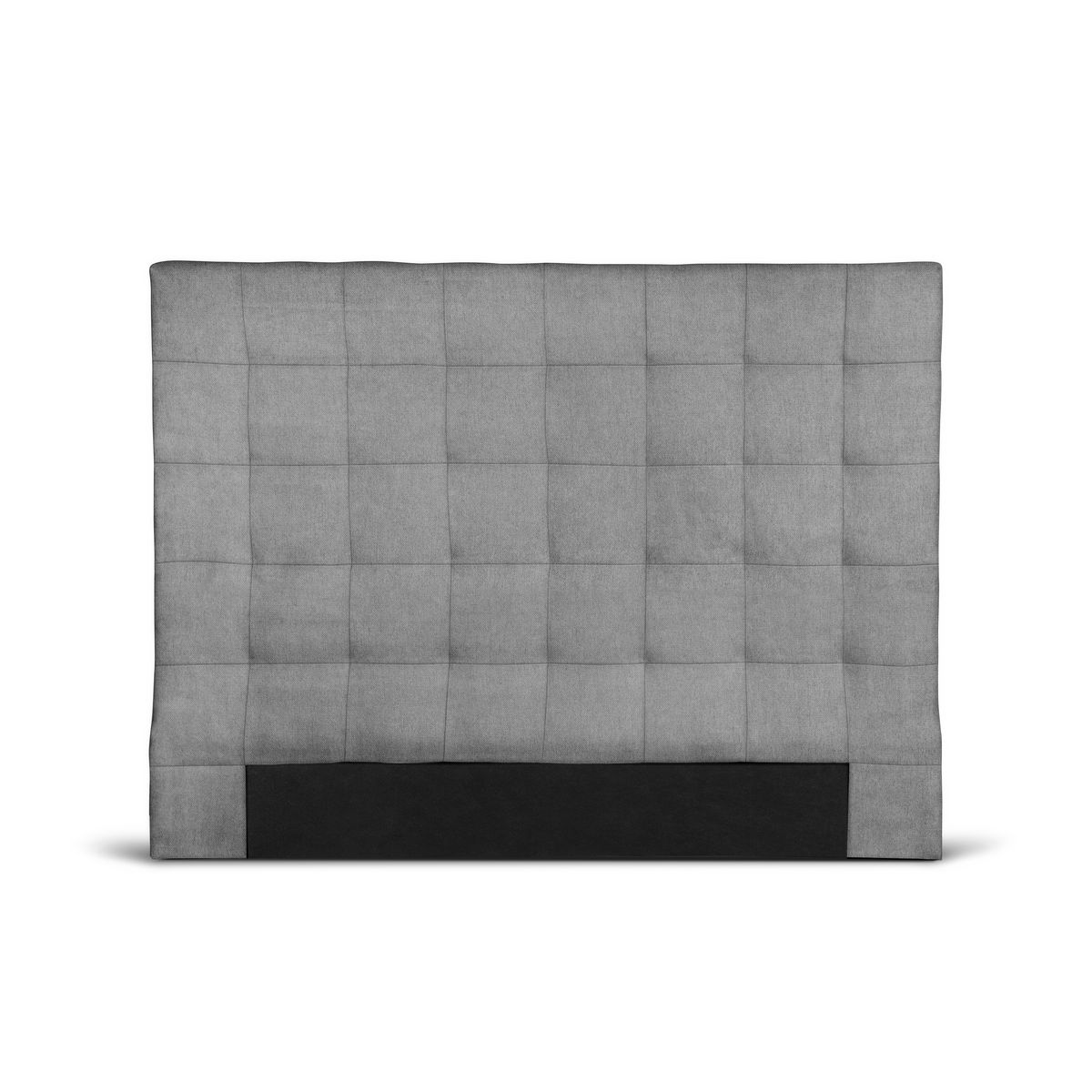Tête de lit capitonnée en tissu pour lit 140 x 190 cm MIKKELI
