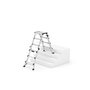 Voir la diapositive 4 : HAILO Escabeau double accès professionnel télescopique 2x6 marches HAILO D100