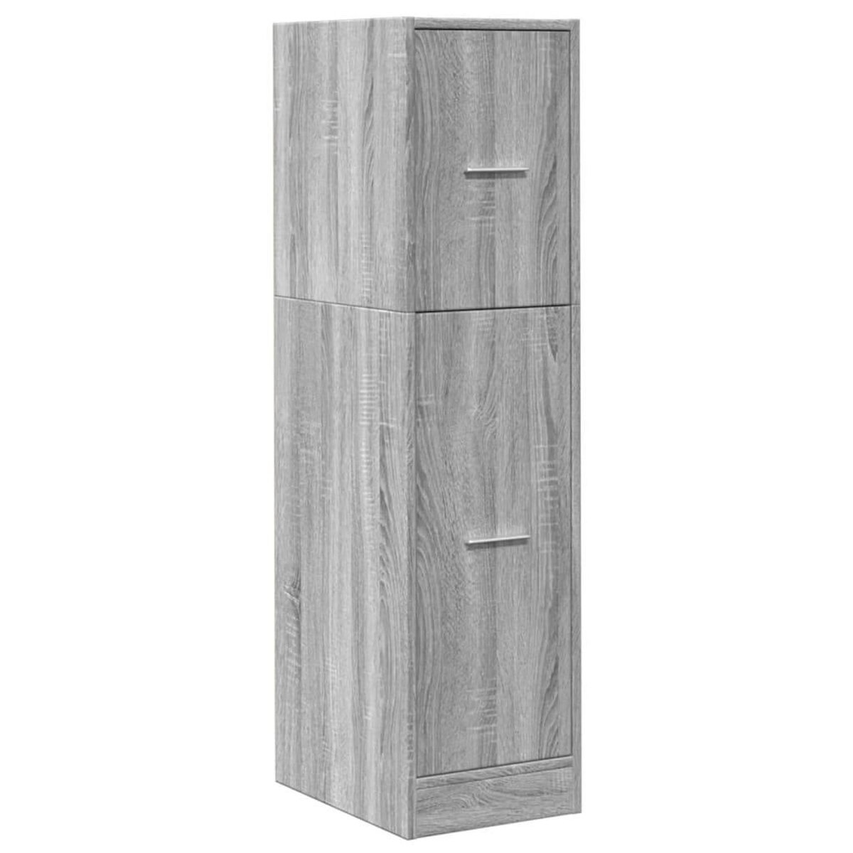 VIDAXL Armoire apothicaire sonoma gris 30x41x118 cm bois d'ingenierie