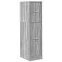 Voir la diapositive 3 : VIDAXL Armoire apothicaire sonoma gris 30x41x118 cm bois d'ingenierie