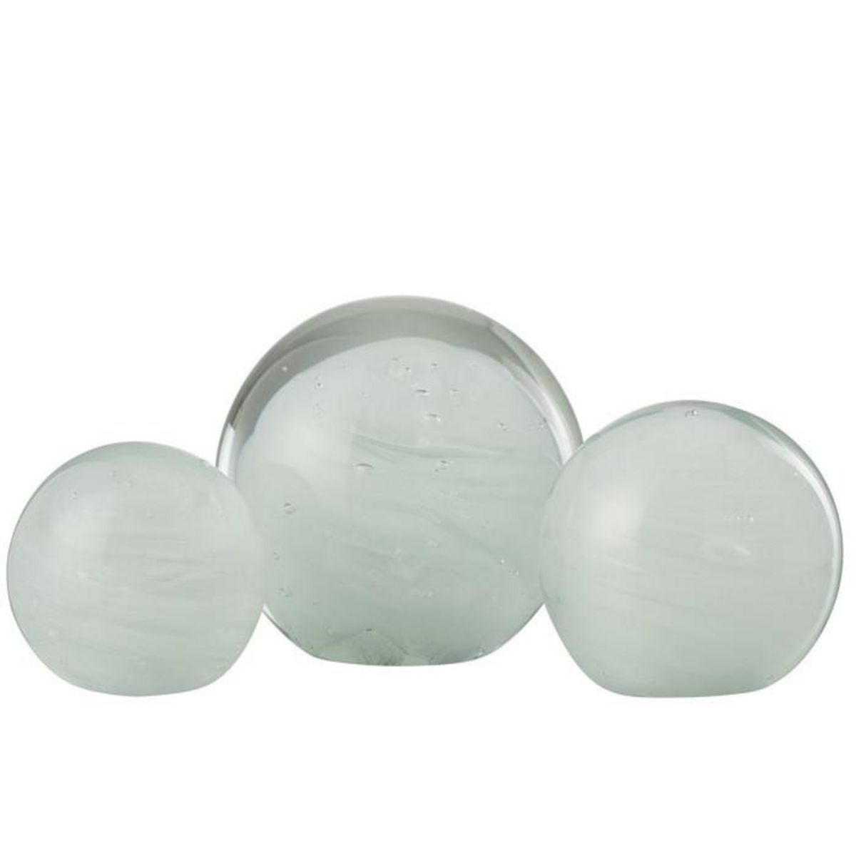 Paris Prix Presse-Papier en Verre  Twister  11cm Blanc