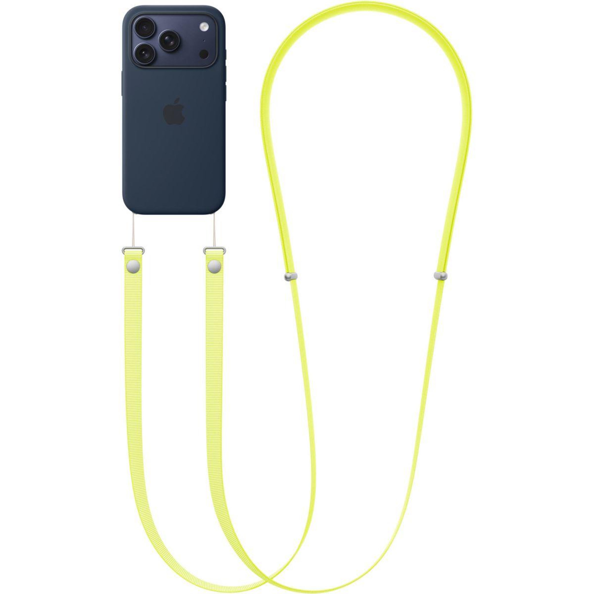 Voir la diapositive 2 : APPLE Bandoulière bandoulière jaune fluo