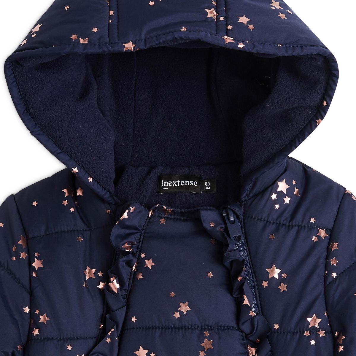INEXTENSO Combipilote avec pieds étoiles bébé fille