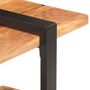 Voir la diapositive 4 : VIDAXL Meuble TV 130x40x40 cm Bois d'acacia solide