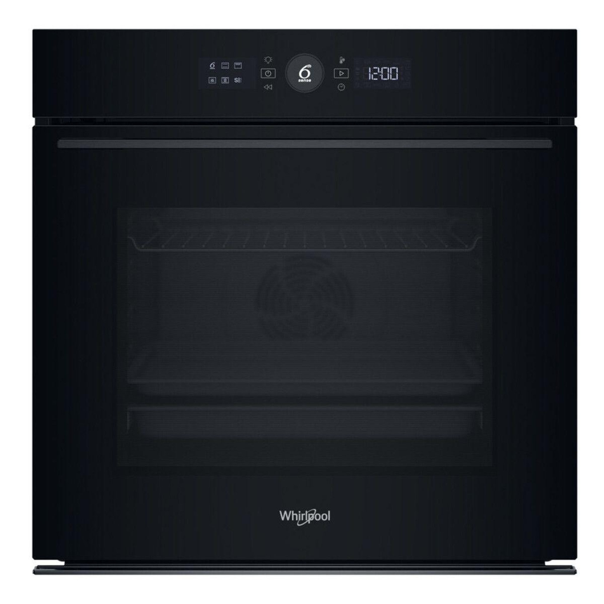 Voir la diapositive 2 : Whirlpool Four encastrable WK5BAS81PM1S - Pyrolyse - Hydrolyse - Chaleur pulsée - Porte froide - Écran tactile