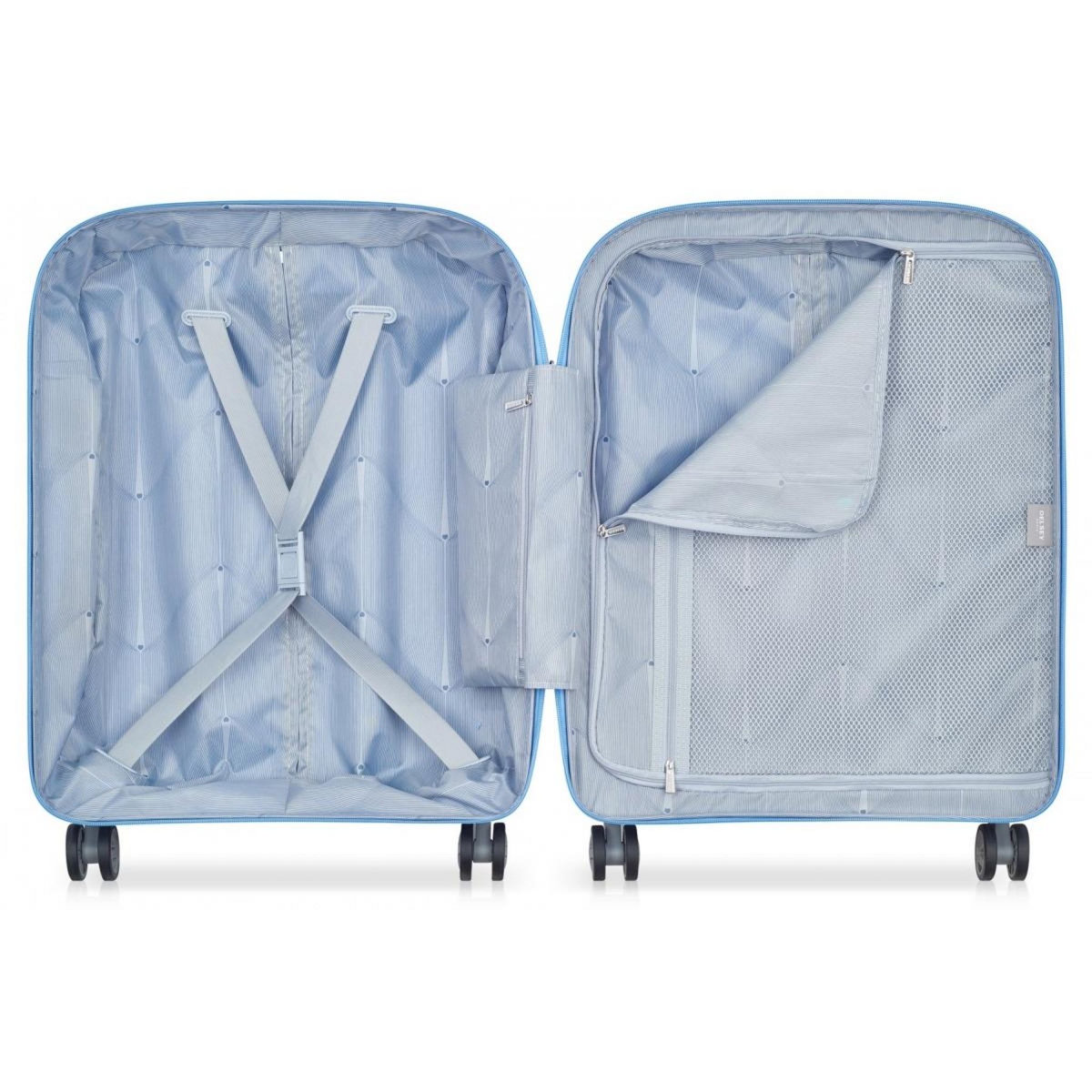 Delsey Valise cabine slim ultra-légère Clavel TSA polypropylène 55cm