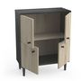 Voir la diapositive 3 : Buffet 4 portes style industriel L60cm SMART