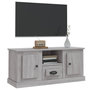 Voir la diapositive 4 : VIDAXL Meuble TV sonoma gris 100x35,5x45 cm bois d'ingenierie