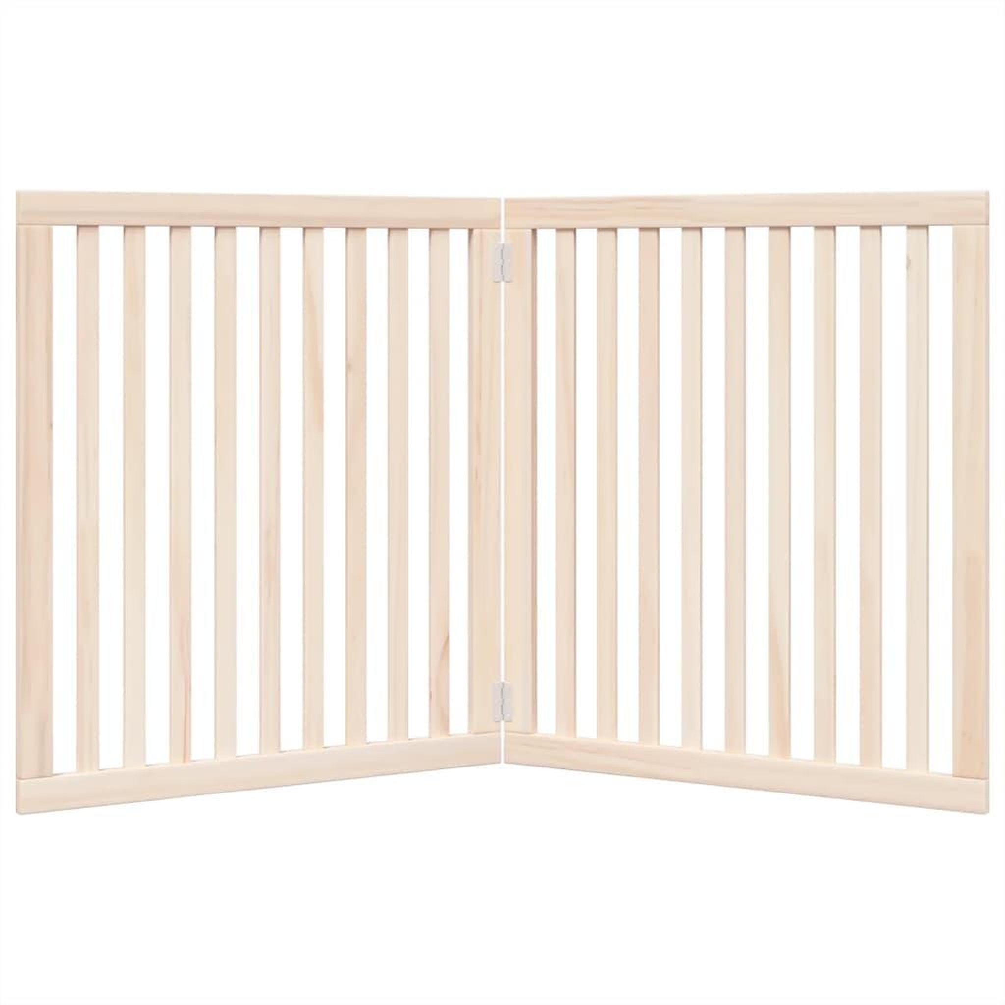 Voir la diapositive 4 : VIDAXL Barriere pour chien pliable 2 panneaux 160 cm bois de peuplier