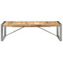 Voir la diapositive 2 : VIDAXL Table basse 140x70x40 cm Bois de manguier brut