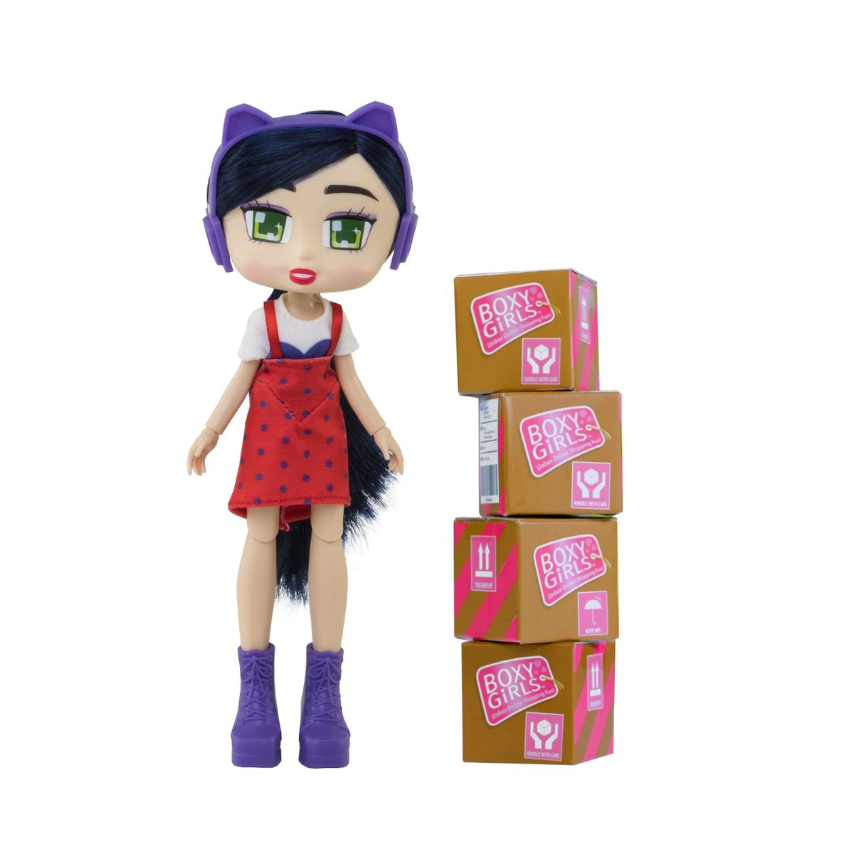 Poupée fashionista Riley Boxy Girls