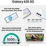 Voir la diapositive 5 : Samsung Smartphone Galaxy A35 Bleu nuit 256Go 5G