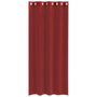 Voir la diapositive 4 : VIDAXL Rideaux en voile avec œillets 2 pcs rouge bordeaux