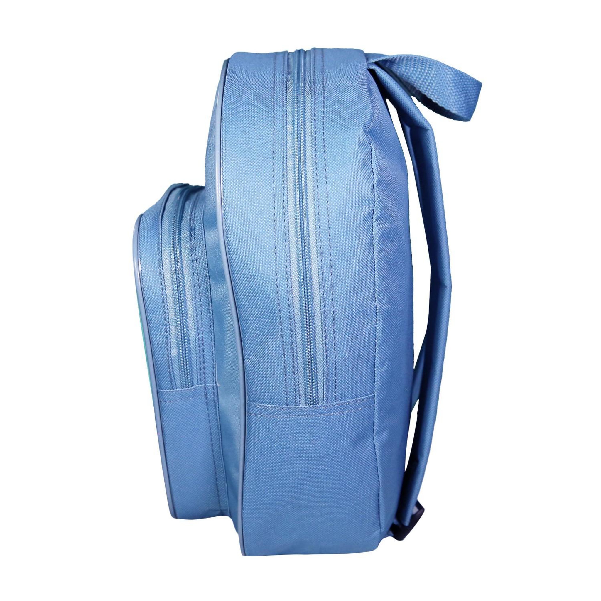 Voir la diapositive 3 : Bagtrotter BAGTROTTER Sac à dos 31 cm avec poche maternelle  La Reine Des Neiges / Frozen Vert