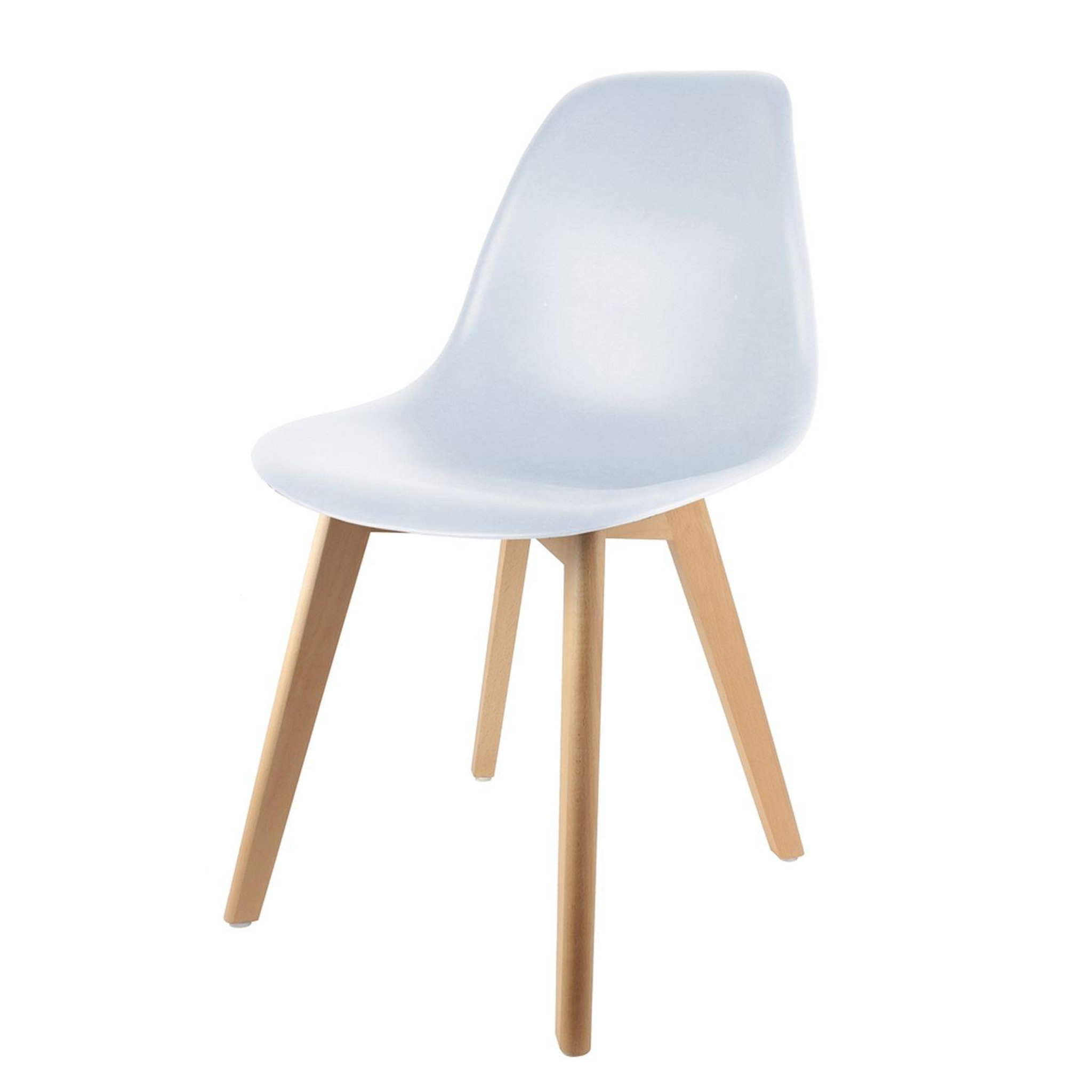 Voir la diapositive 1 : The Home Deco Factory Chaise scandinave Coque - H.83 cm