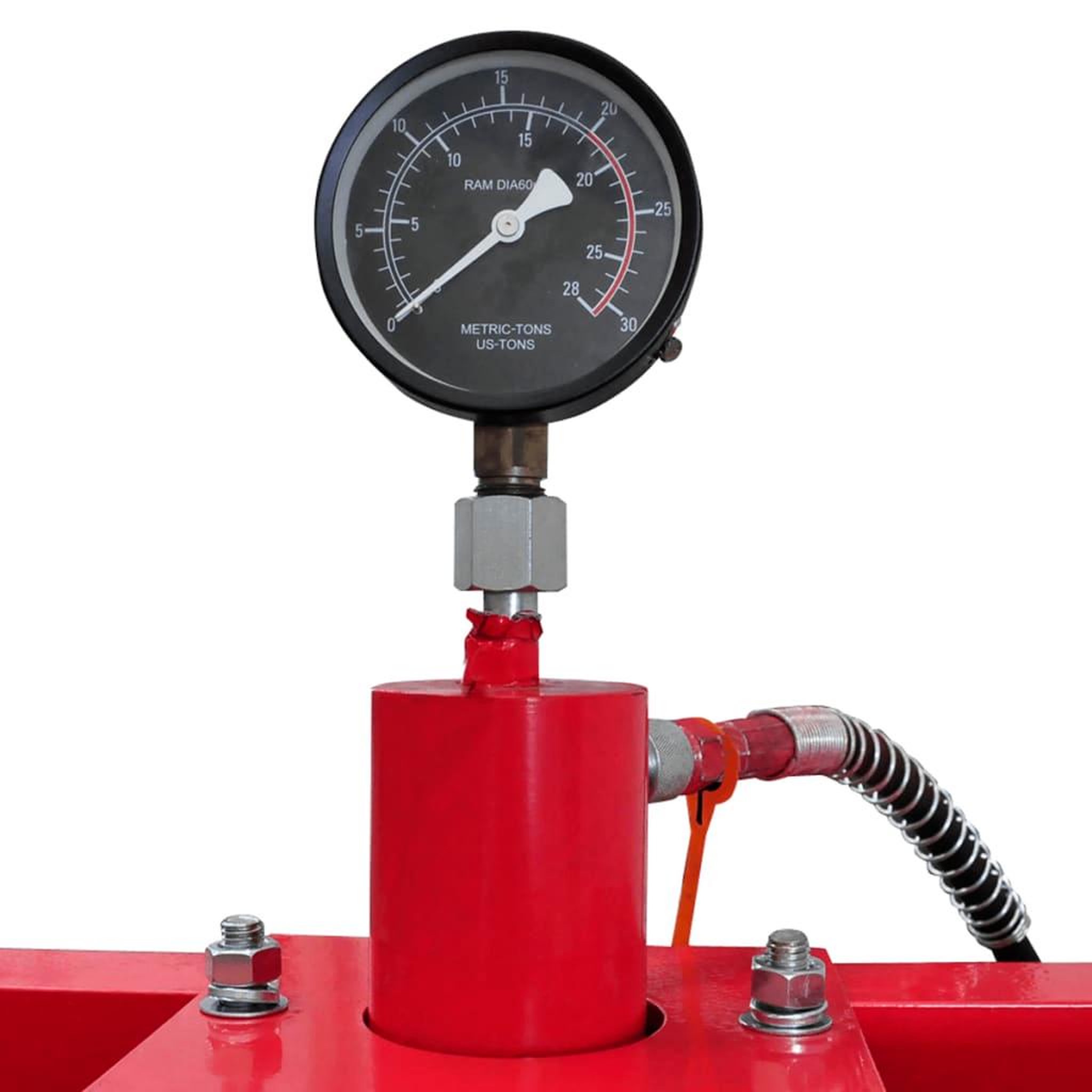 Voir la diapositive 5 : VIDAXL Presse hydraulique d'atelier 20T