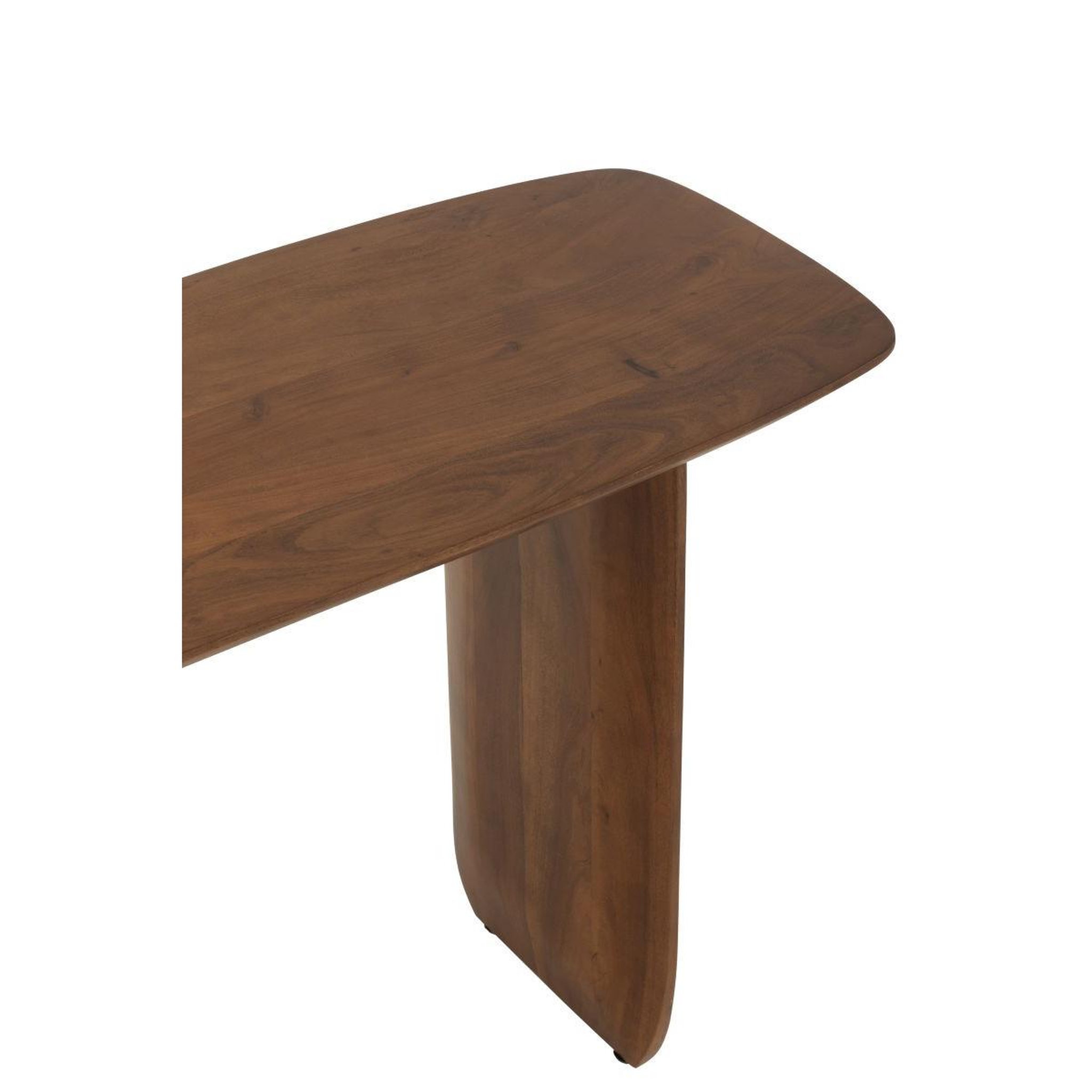 Voir la diapositive 5 : J-LINE Console en Bois  William  130cm Marron