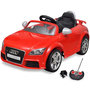 Voir la diapositive 1 : VIDAXL Voiture avec télécommande pour enfants Audi TT RS Rouge