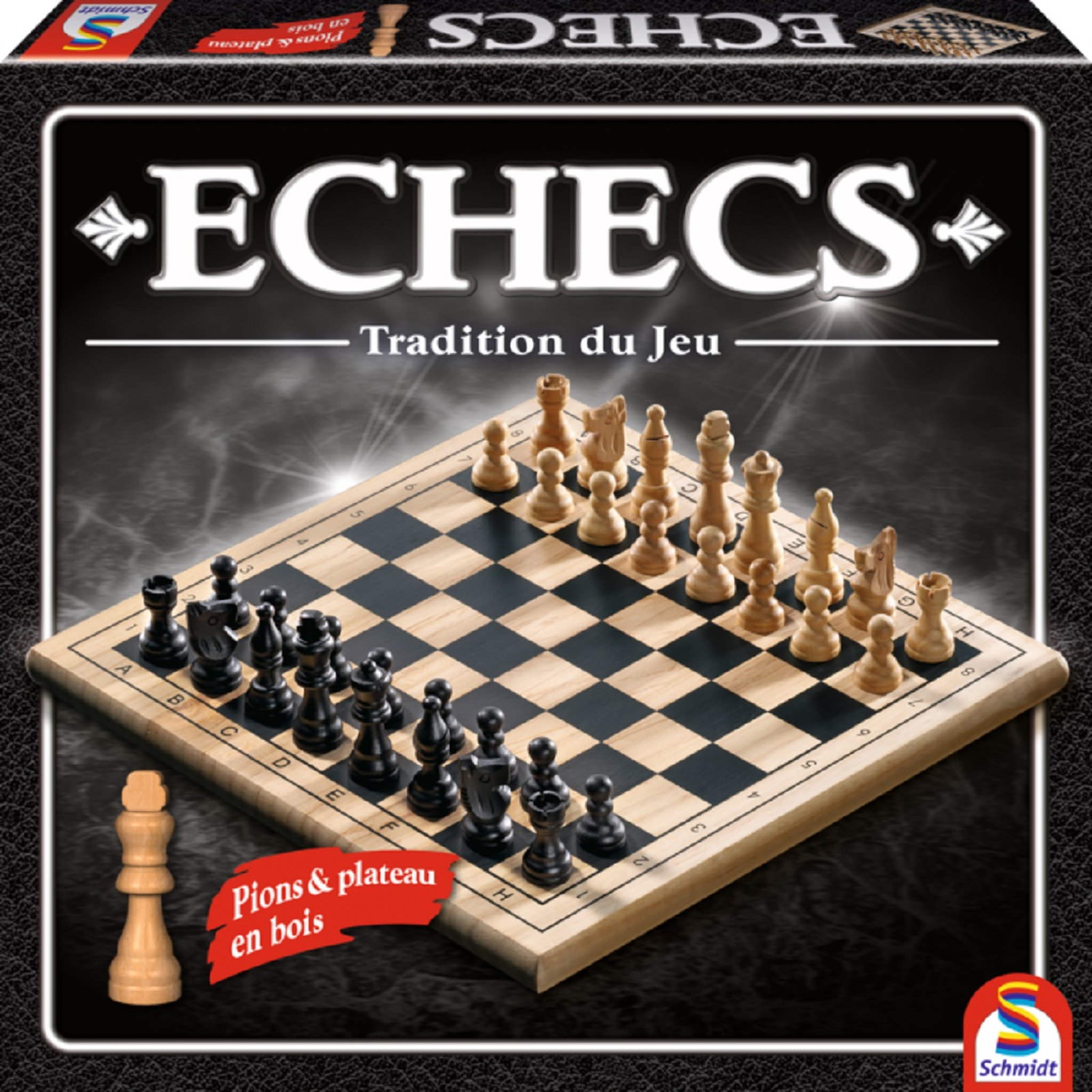 Voir la diapositive 1 : Schmidt Echecs bois tradition