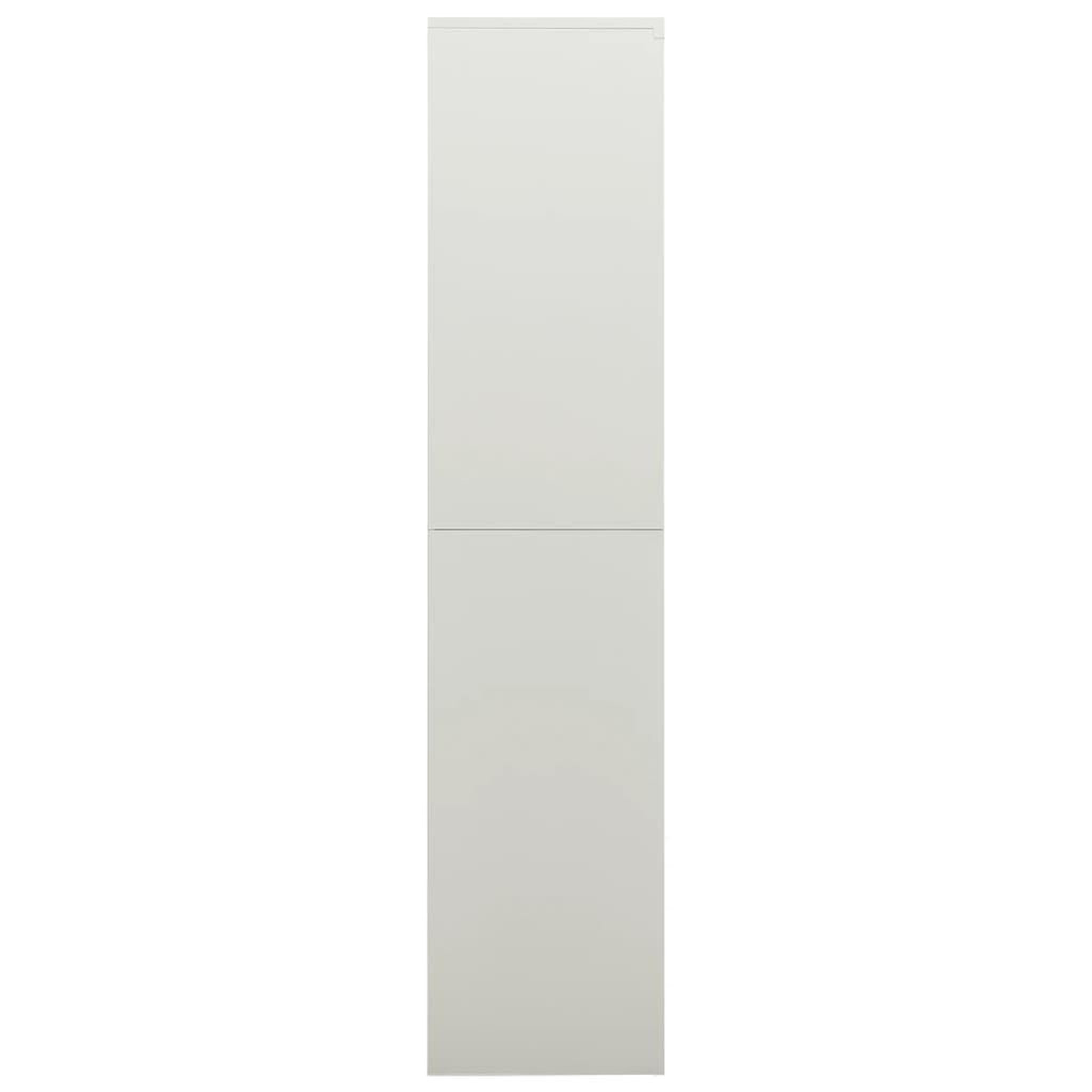 Voir la diapositive 3 : VIDAXL Armoire a casiers Gris clair 90x40x180 cm Acier