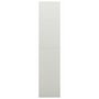 Voir la diapositive 3 : VIDAXL Armoire a casiers Gris clair 90x40x180 cm Acier