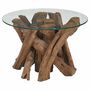Voir la diapositive 2 : VIDAXL Table basse Bois flottant de teck massif 60 cm