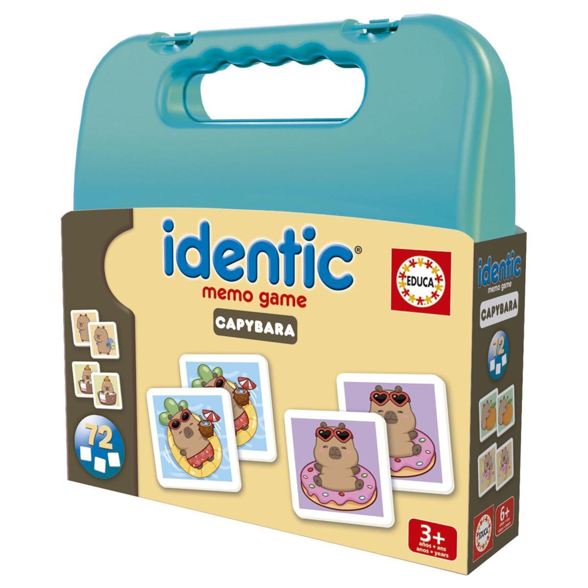 EDUCA Identic Capybara - jeu de memo