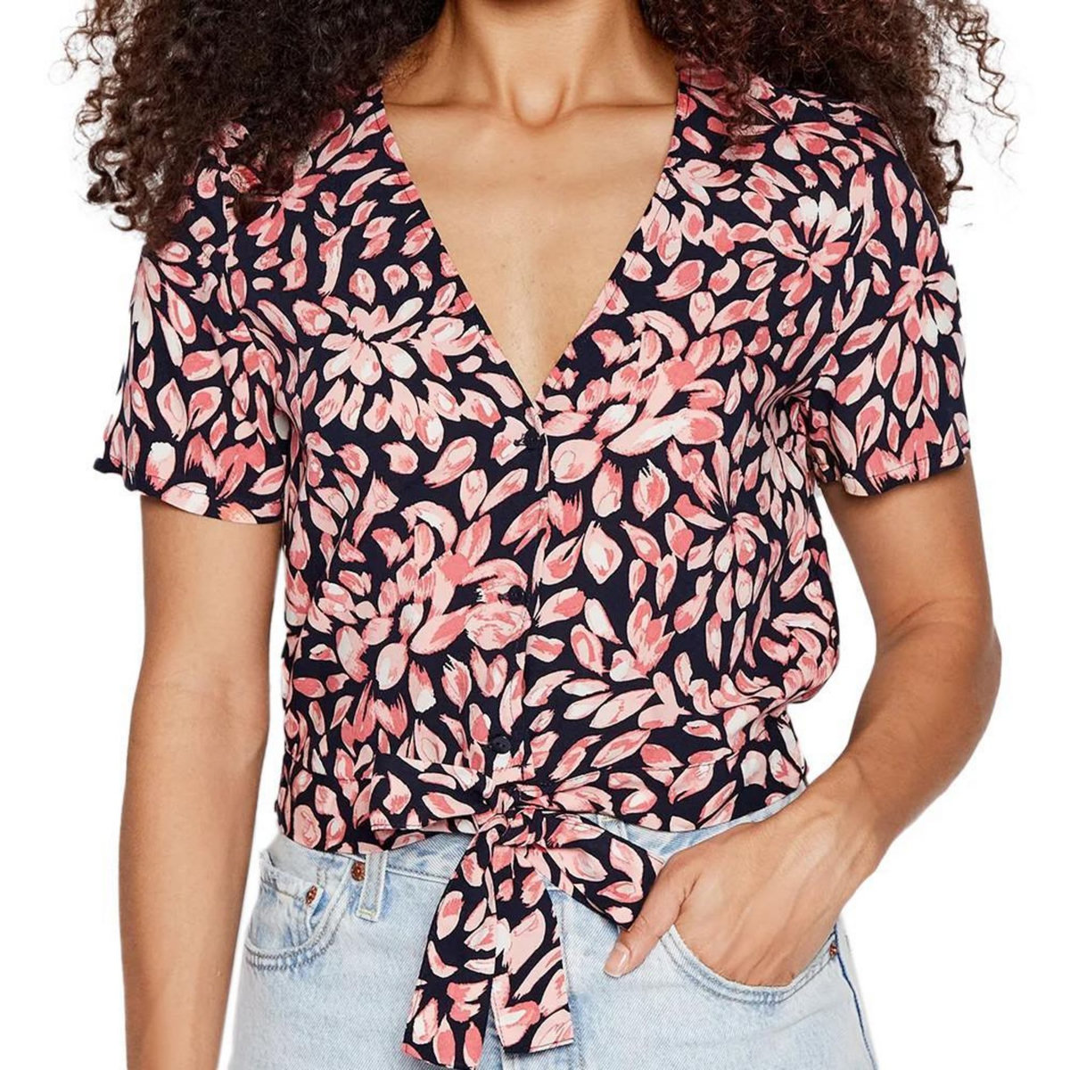 Vero Moda Blouse /Rose à fleurs Femme Vero  oda Easy