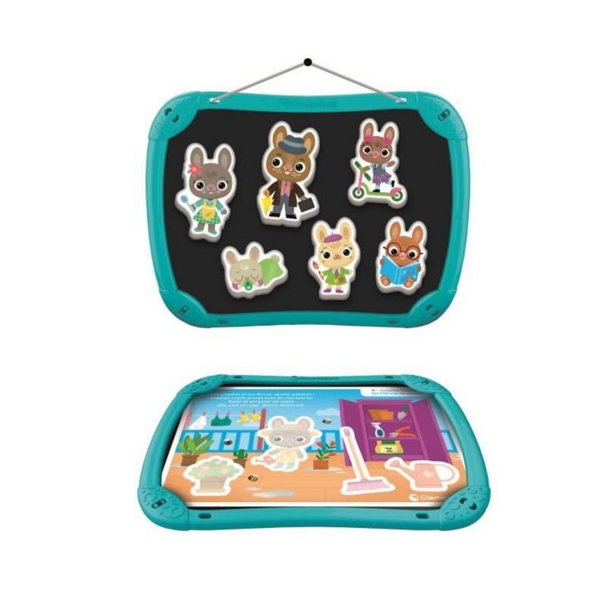 CLEMENTONI CLEMENTONI - Mallette magnétique - Mots et objets - Apprentissage - Des 2 ans