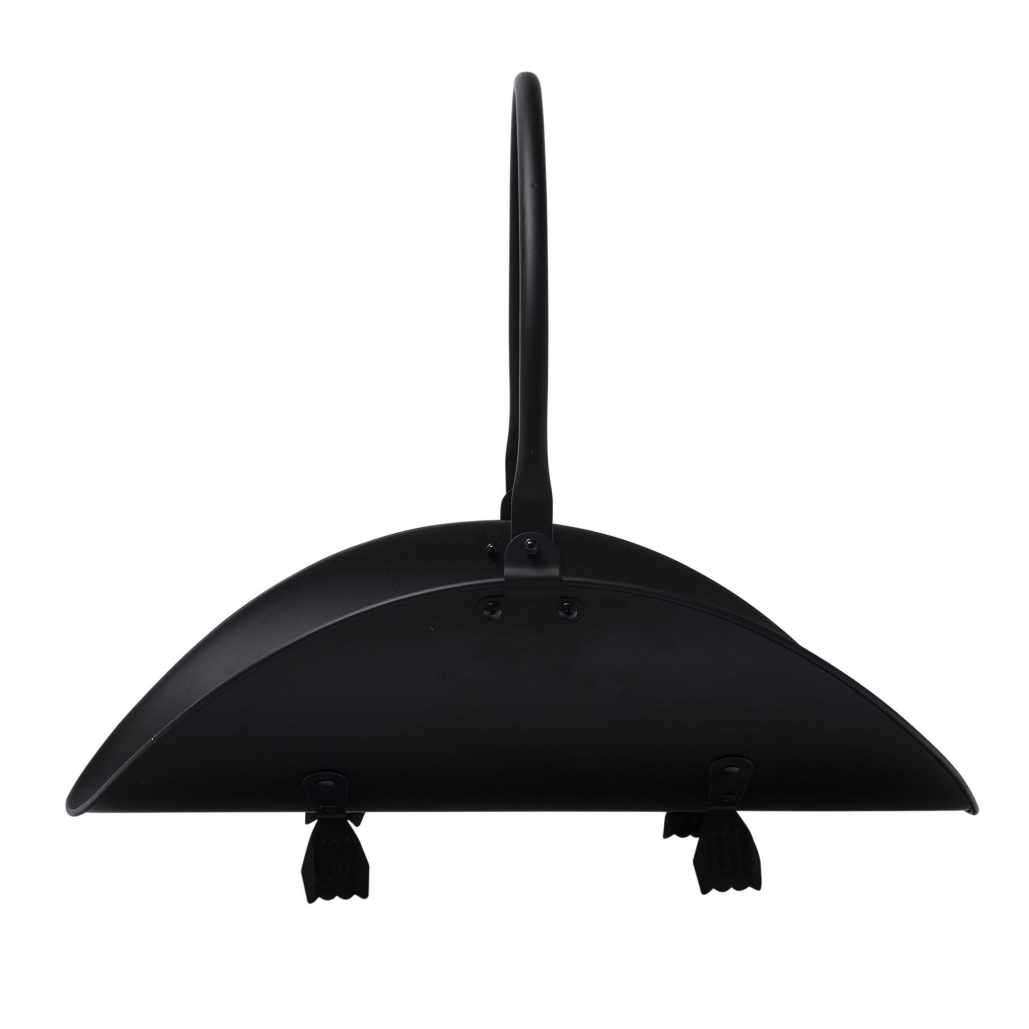 Voir la diapositive 2 : WERKAPRO Range bûches en  acier noir werka pro  48cm