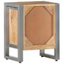 Voir la diapositive 4 : VIDAXL Table de chevet 40x30x50 cm Bois de manguier brut